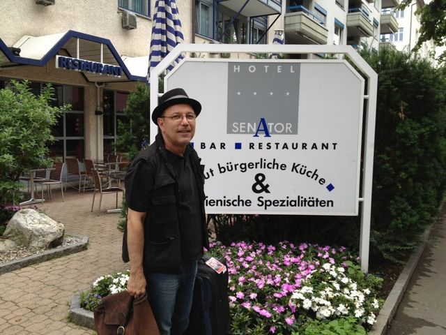 Rubén Blades , en la Gira por Europa.